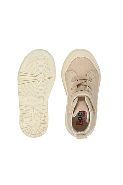 ROCKY SPORT Bobo Boy Girl Orthopedic Comfortable Sole Lace-Up Linen Sneaker