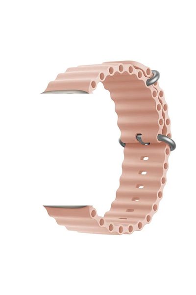 D&K WONDER D&K Ocean silicone strap, for Apple Watch Ultra/8/7/6/5/4/3, Display 49/45/44/42 mm, Pink