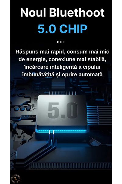 L CR.LUMI.AND.GABI ALĂTURI DE TINE Modulator FM Auto cu Asistenta vocala, Handsfree Car Kit, Fast Charge