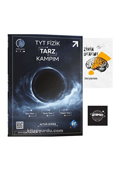 Karma Kitaplar ALTUĞ GÜNEŞ TYT FİZİK TARZ KAMPIM KR AKADEMİ 2026 MÜFREDAT+ZİH...