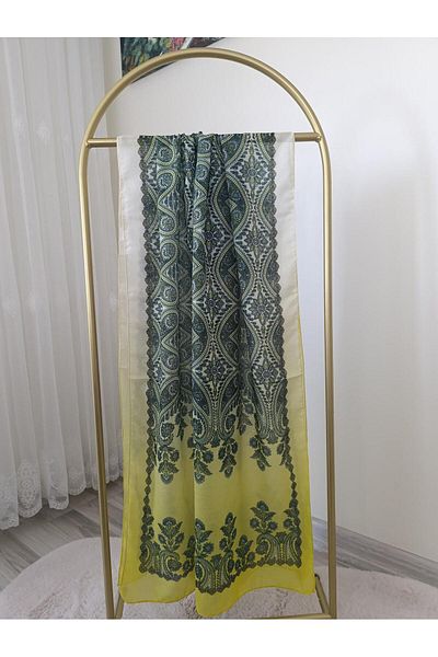 Shawl Passion Retro Pattern Poly Sari Shal