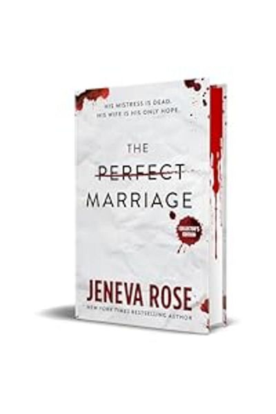 Ingram The Perfect Divorce Hardcover – Sprayed Edges,, 2025 by Jeneva Rose