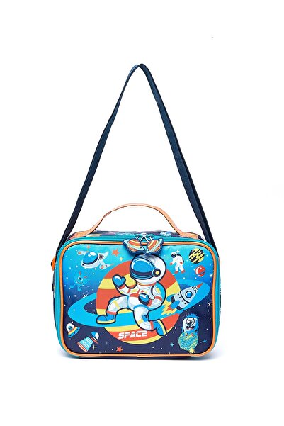 R&B حقيبة غداء للأولاد باللون الأزرق الداكن