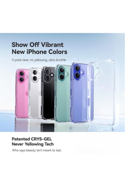 BURKİNA (SARARMAZ) iPhone 12 ve 12 PRO ile uyumlu Sararmaz İnce Sert Mika Clear Şeffaf Telefon Kılıfı
