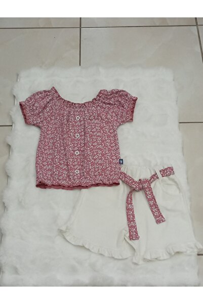 nazarbebe Nazar Bebe Kız Çocuk yazlık takım