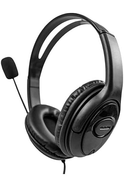 Log electronics H10 Gaming Headset for PC, PS4, and Mobile - Black