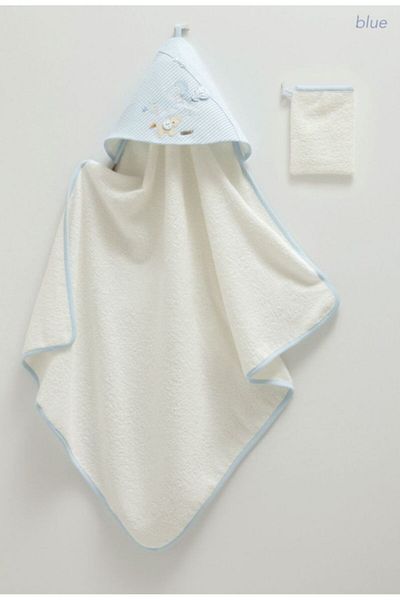 Caramell Soft Color Baby Towel and Bag Set