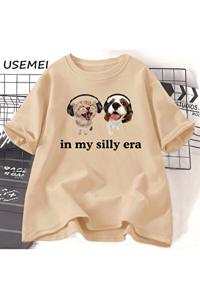 Tarzsokak Tricou în epoca mea de prostii, tricou amuzant cu meme pentru iubit...