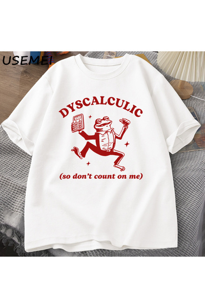 Tarzsokak تي شيرت للرجال مضحك من نوع ديسكالكوليك أي لا تثق بي تي شيرت ضفدع دي...