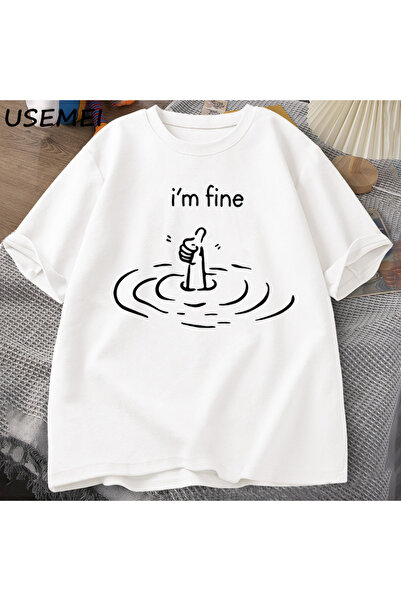 Tarzsokak Tricou cu imprimeu pe spate I am Beautiful Bumbac, bărbați, femei, ...