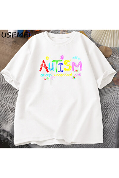 Tarzsokak Mindfulness Puzzle Pieces TGraphic T-shirt Muškarci Žene Ležerna Mo...