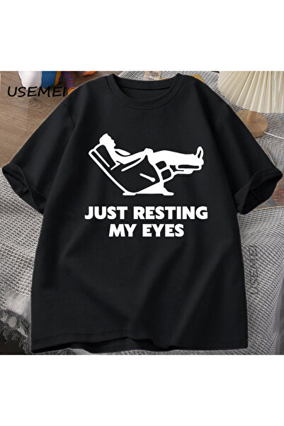 Tarzsokak Doar lăsați-mi ochii să se odihnească, relaxați-vă, cămașă amuzantă...