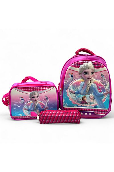 Shihon Girls School Backpack Set 3 Pieces 14 Inch