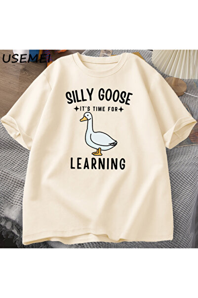 Tarzsokak Tricou Silly Goose Tricou pentru prima zi de școală Tricou amuzant ...