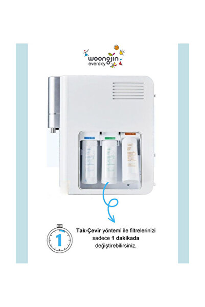 Woongjin Eversky Wongjin Eversky SU-73CR Orijinal Su Filtre 5’li Set