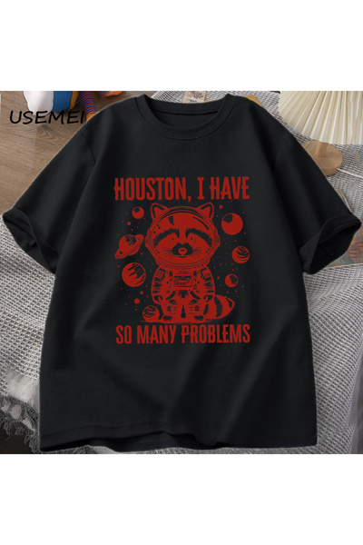 Tarzsokak Houston are atât de multe probleme Tricou bărbați amuzant raton în ...