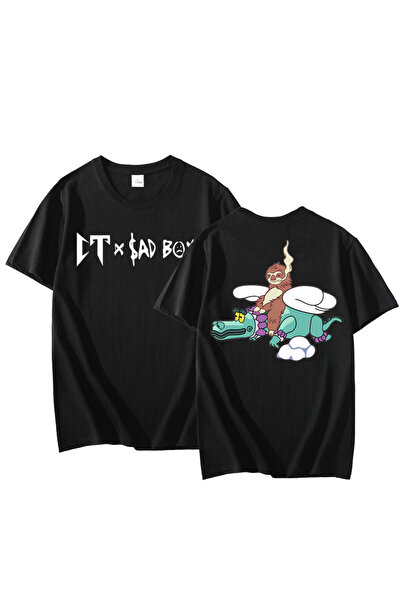 Tarzsokak تي شيرت CT Sad Boyz Junior H Dragon Graphic تي شيرت مكسيكي مطبوع لل...