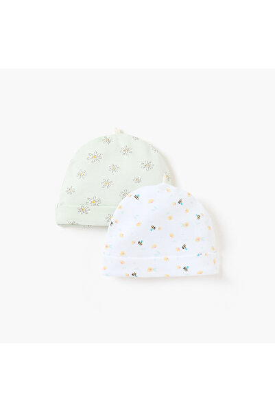 Juniors قبعة مطبوعة - مجموعة من قطعتين