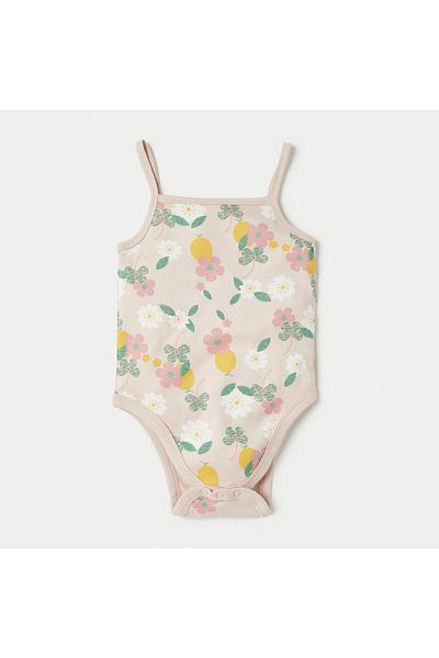 Juniors Floral Print Bodysuit - Set of 3