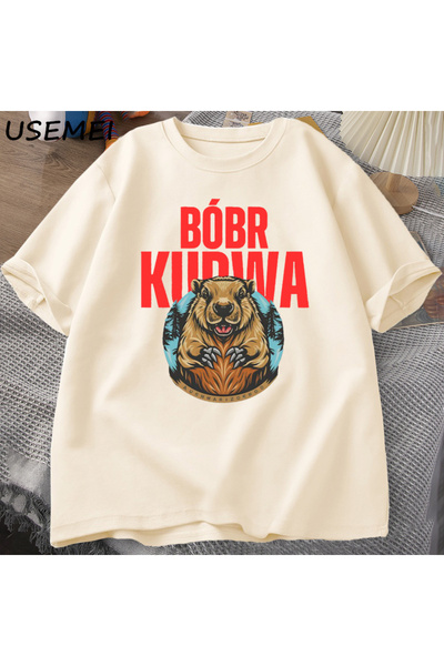 Tarzsokak Tricou bărbați Bober Bóbr Beaver Boberek Tricou din bumbac cu desen...