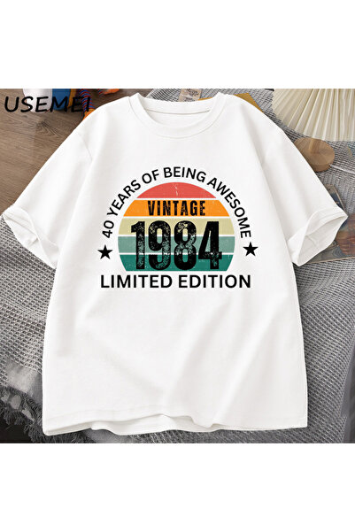 Tarzsokak Tricou pentru bărbați pentru a 40-a aniversare, fabricat în 1984, t...