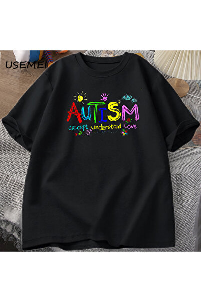 Tarzsokak Mindfulness Puzzle Pieces TGraphic T-shirt Muškarci Žene Ležerna Mo...