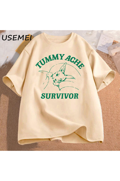 Tarzsokak Tricou pentru supraviețuitori cu dureri de burtă, bărbați, femei, t...