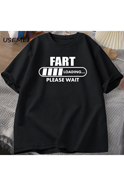 Tarzsokak Tricou cu grafică amuzantă "Farting Loading Please Wait " Tricou cu...