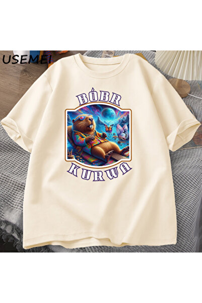 Tarzsokak Tricou bărbați Bober Bóbr Beaver Boberek Tricou din bumbac cu desen...