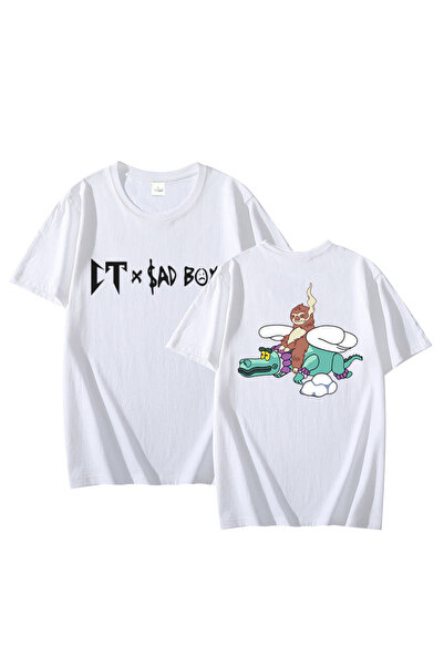 Tarzsokak تي شيرت CT Sad Boyz Junior H Dragon Graphic تي شيرت مكسيكي مطبوع لل...