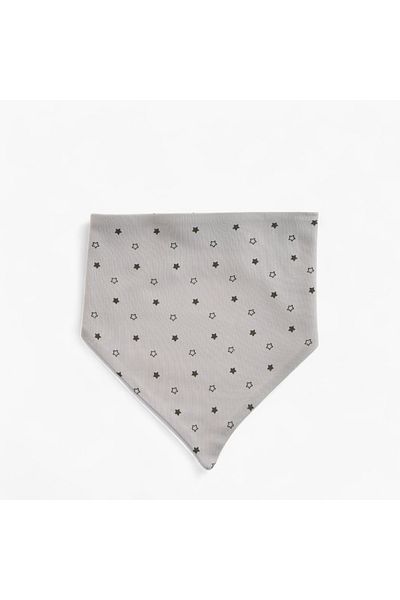Juniors Elephant Print Bib with Button Closure - Set of 3