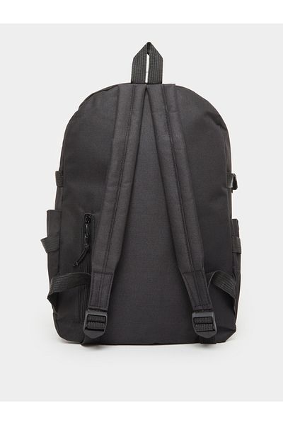 Styli Plain Backpack with Buckled Pocket