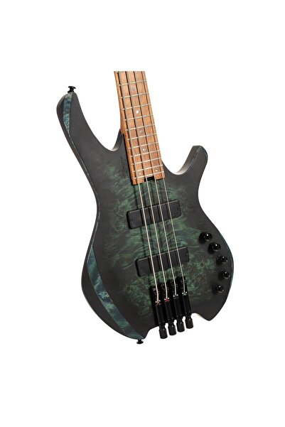CORT SPACE4SDG BASS GİTAR, HEADLESS, 4 TELLİ, STAR DUST GREEN