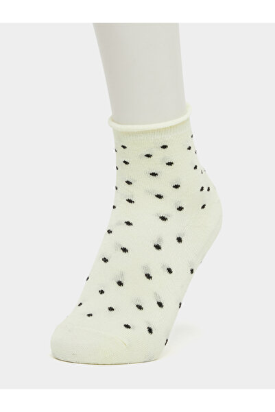 Styli Set of 5 - Polka Dot Print Crew Socks