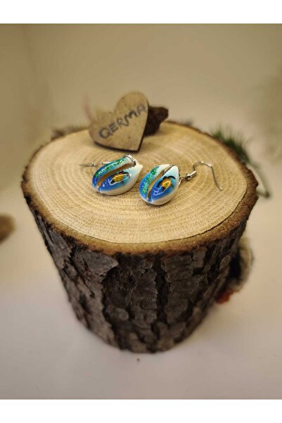QERMA Seashell Earrings - Steel Earrings - Earring Models New Year's Gift
