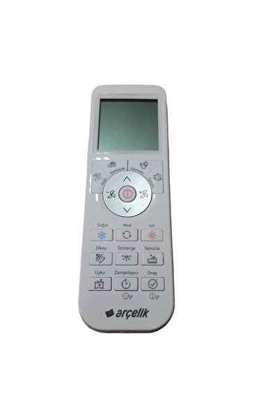 Arçelik ile uyumlu 5401552301 İnverter Klima Kumandası-Siyah Modelede Uyar