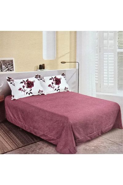 Kotonia Home Finet Thick Bed Linen, 6 Pieces, Xxl - Floral Pattern, Yoyo, 41