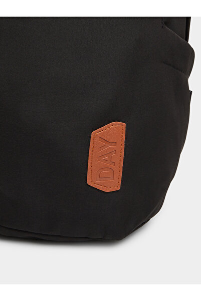 Styli Unisex Black Backpack with Side Pocket