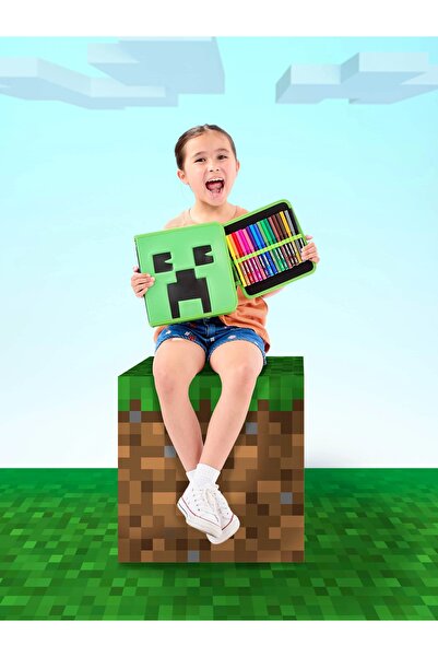 SMIGGLE - Minecraft Kırtasiye Seti ve Kalem Kutusu