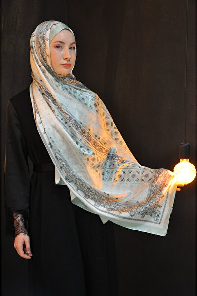 MSCARFS شال حرير بنمط إنتزار جانجان