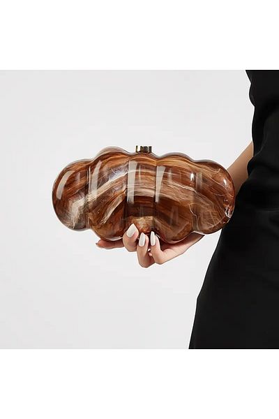dukart Trendlover Brown Marble Look Bag