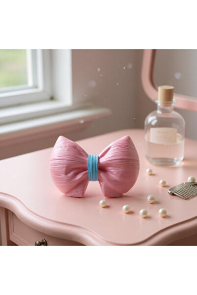 DECORATIVE STONE TRINKET WITH RIBBON DESIGN