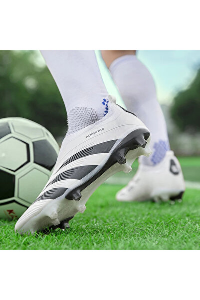 EBT Unisex Laceless Football Shoes Cleats