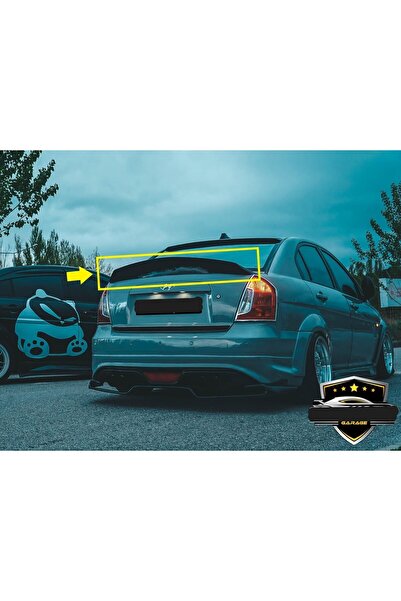 HM Fiberglass HYUNDAİ ACCENT ERA BAGAJ ÜSTÜ SPOON SPOİLER