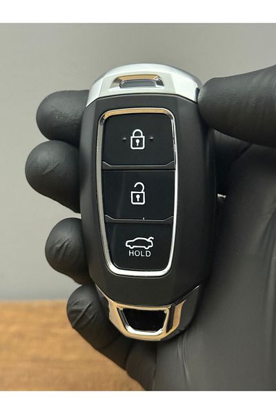 Luxe Aksesuarr For Hyundai Accent 2018-2020 Santa 2020 Elentra New Case I30 Smart 3-Button Key Controller Shell