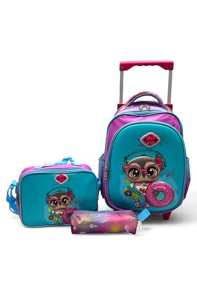 Shihon Girls School Backpack Set 3 Pieces 14 Inch