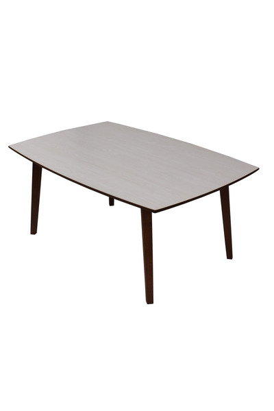 OEM Coffee table with wooden legs, birch color, model MO7001
