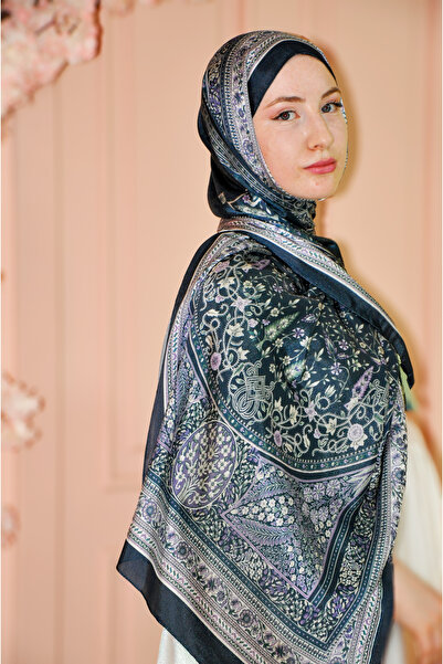 MSCARFS Gulzar Pattern Janjan Silk Shawl
