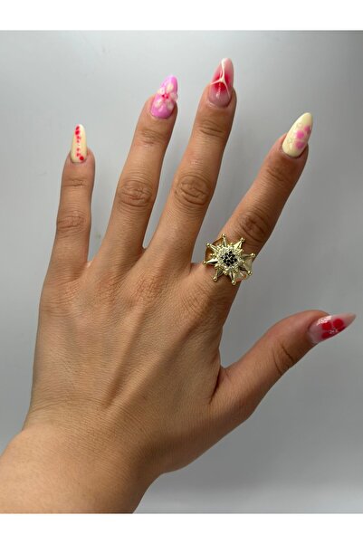 MyladyAccessoriess خاتم ستار أوف ذا بول من الفولاذ