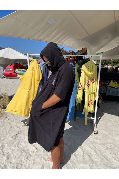 SOLENROSA Πετσέτα Poncho Πετσέτα παραλίας